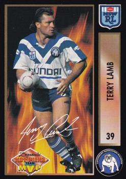 1994 Dynamic Rugby League Series 1 #39 Terry Lamb Front